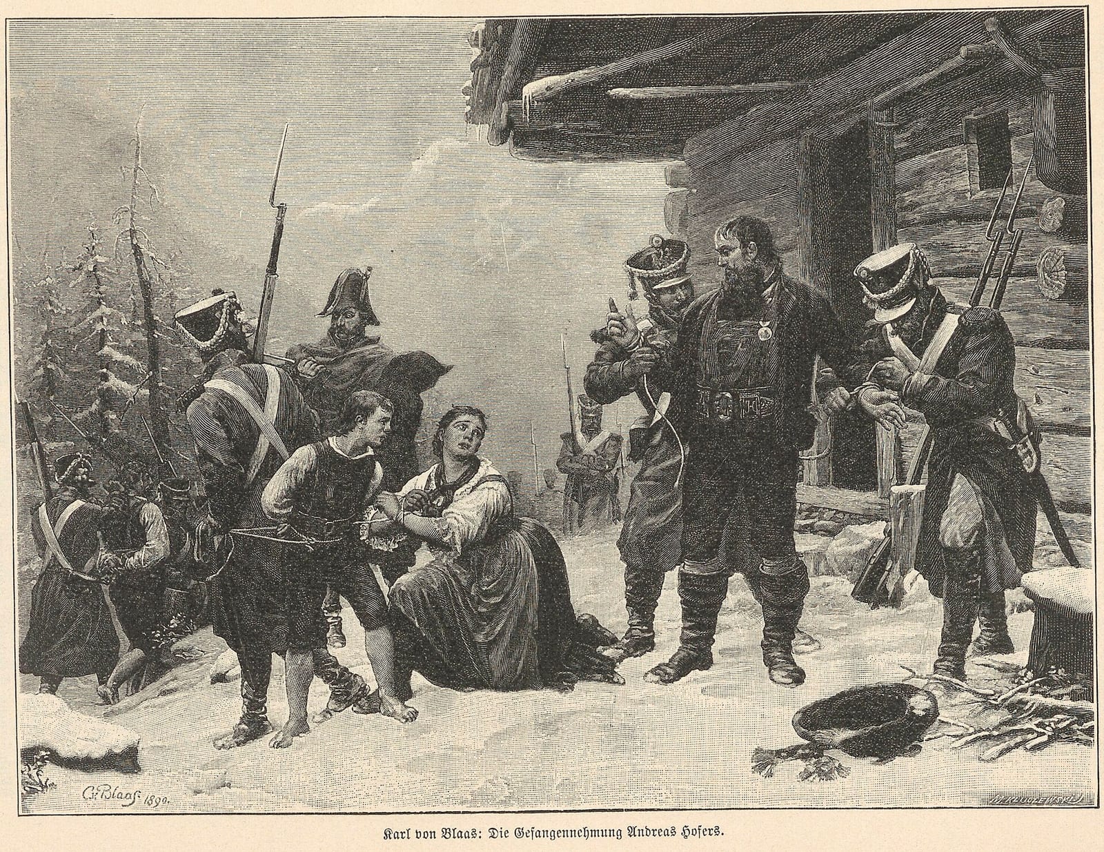 Tirol — Tafel aus dem Kronprinzenwerk